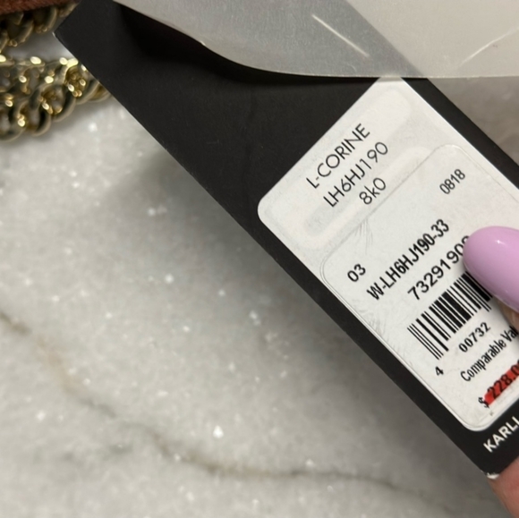 NWT Karl Lagerfeld crossbody shoulder bag - Picture 7 of 15